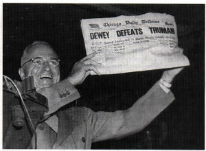 Failed Predictions: Dewey Defeats Truman