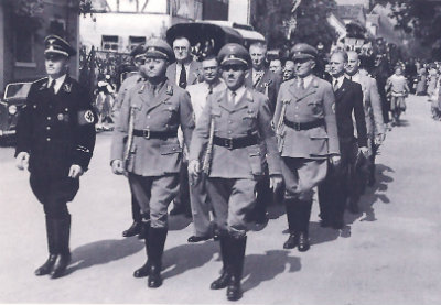 Nazis Marching