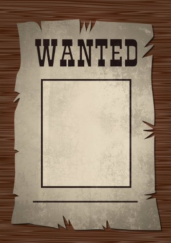 Wanted poster