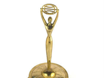 Award golden statue