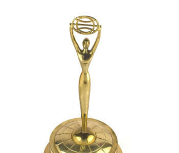 Award golden statue